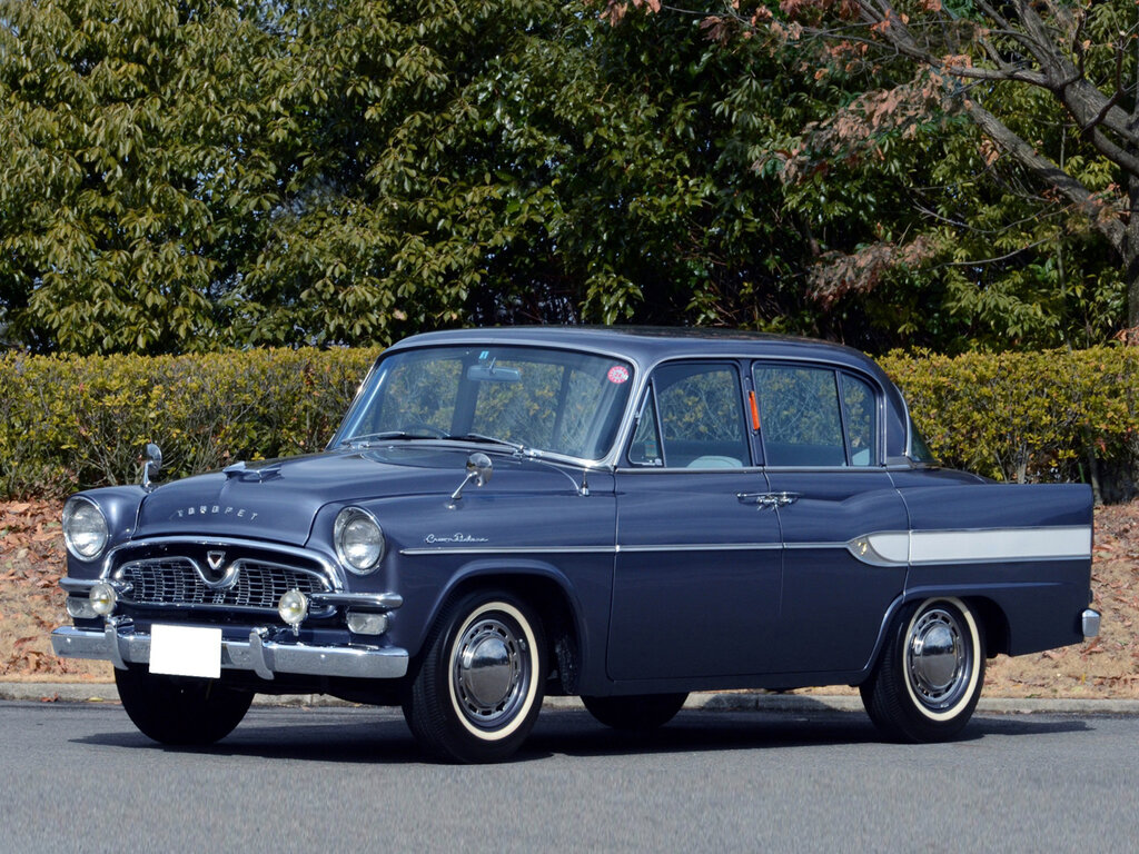 Toyota Crown (RS21) 1 поколение, рестайлинг, седан (10.1958 - 09.1960)